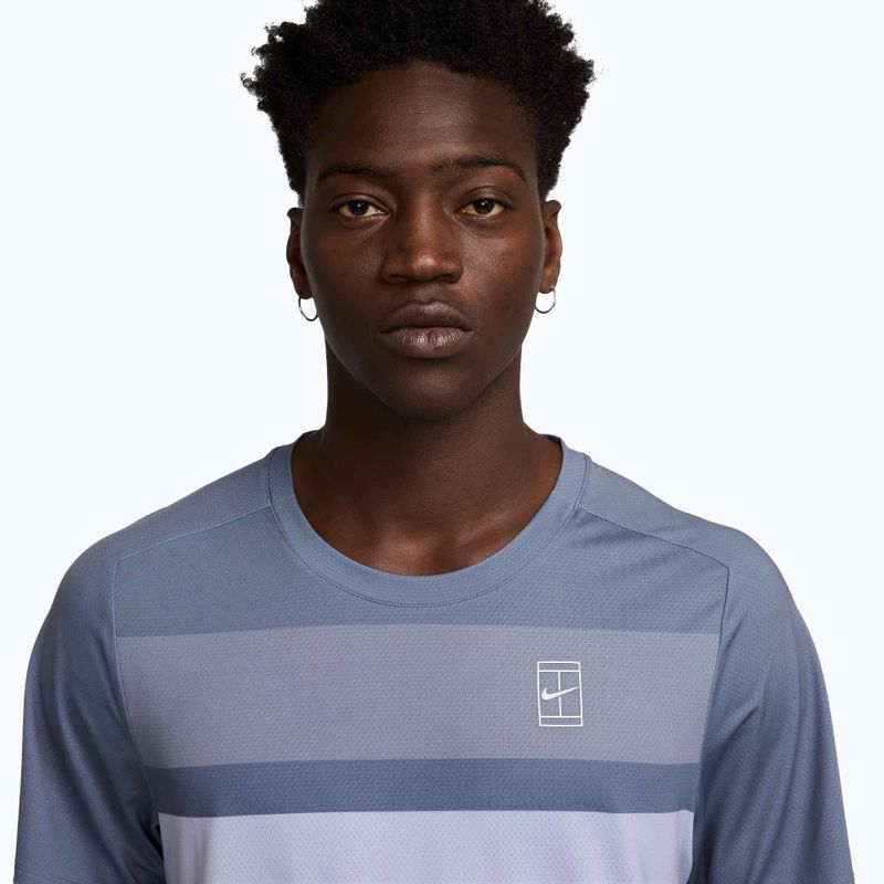 Pánske tenisové tričko Nike Court Dri-Fit Advantage world indigo / white 3
