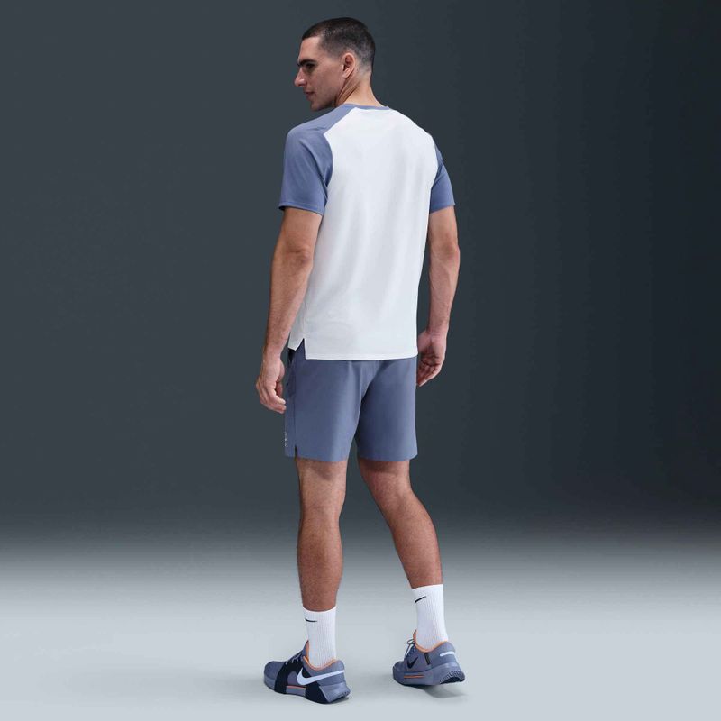 Pánske tenisové tričko Nike Court Dri-Fit Advantage world indigo / white 6