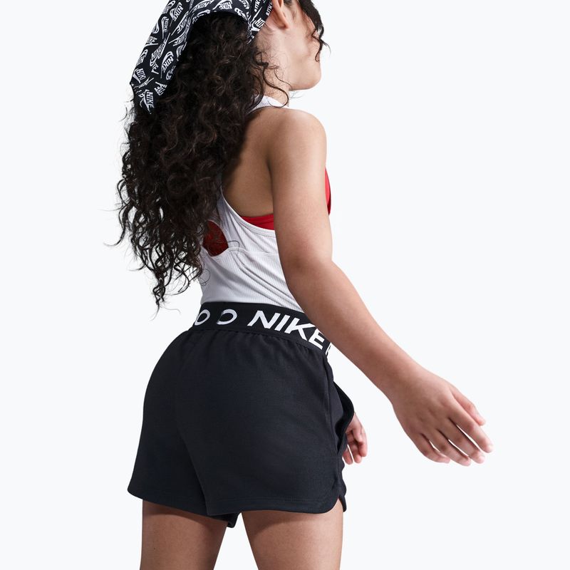 Detské šortky Nike Pro Fleece black/black/black/white 6