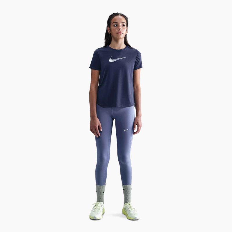 Detské tréningové tričko Nike One Classic midnight navy/midnight navy 2