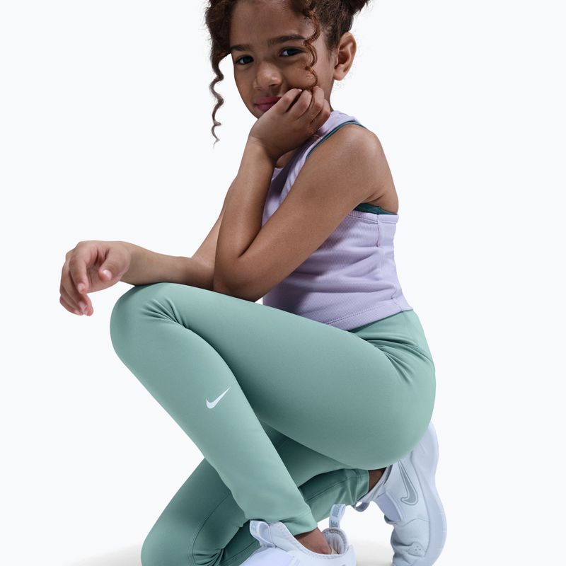 Detské legíny Nike One Dri-Fit High-Waisted cannon/white 8