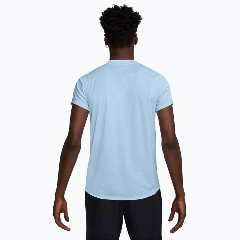 Pánske tenisové tričko Nike Court Dri-Fit Victory celestine blue / black 2