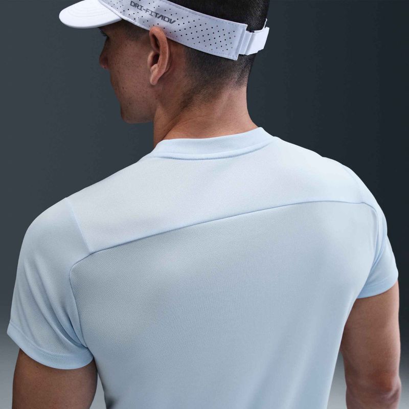 Pánske tenisové tričko Nike Court Dri-Fit Victory celestine blue / black 8