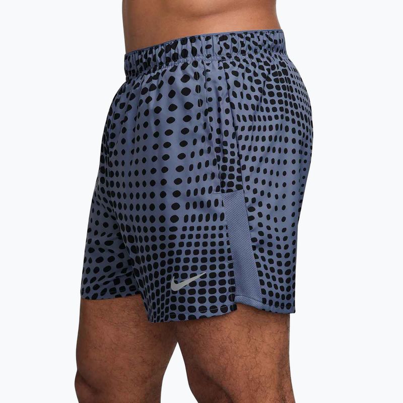 Pánske šortky Nike Dri-Fit Challenger 5" Brief-Lined world indigo 4