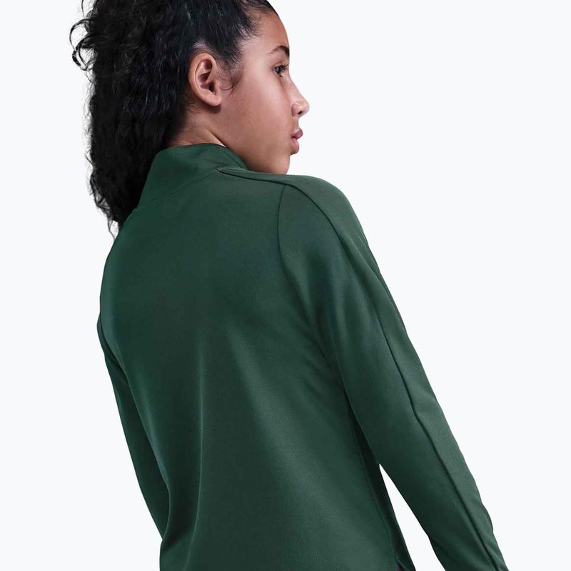 Detské tréningové tričko longsleeve Nike Dri-Fit 1/4 Zip fir/white 5