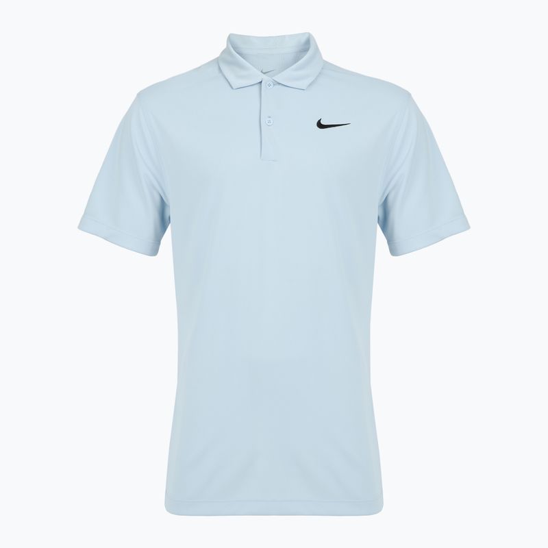 Pánske tenisové tričko Nike Court Dri-Fit Polo Solid celestine blue / black 7