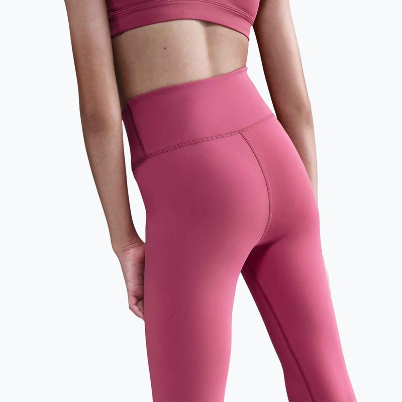 Detské legíny Nike One Dri-Fit High-Waisted sweet beet/white 4