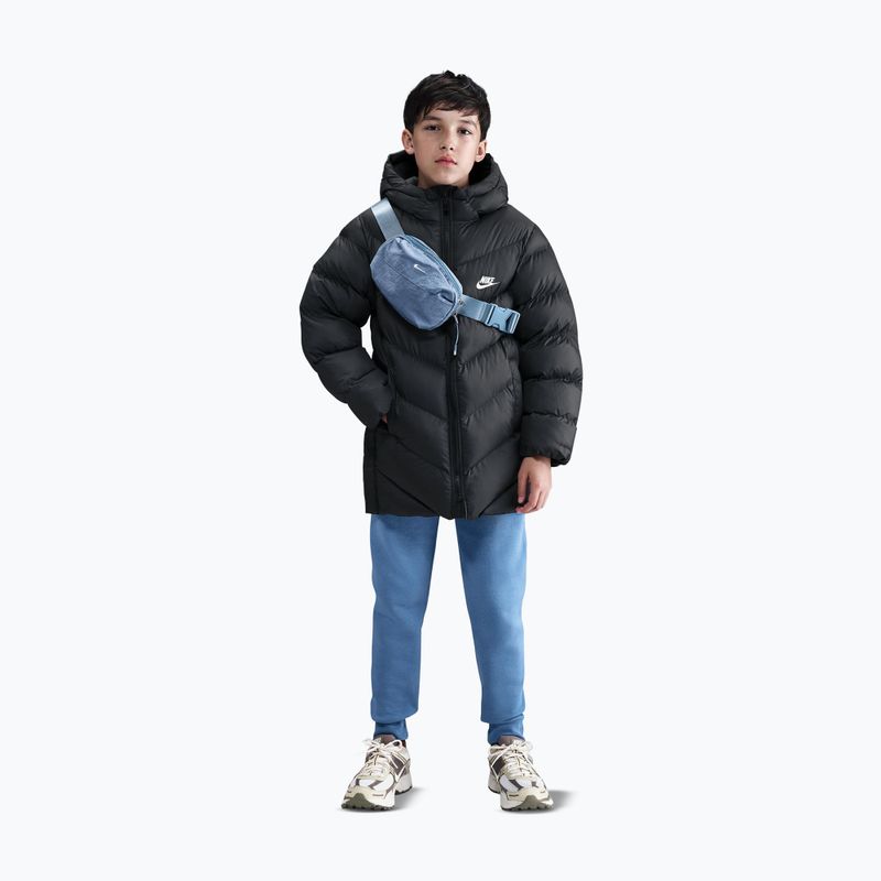 Detská zateplená bunda Nike Sportswear All Day Play black/white 5