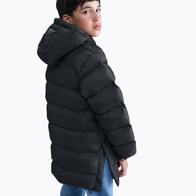 Detská zateplená bunda Nike Sportswear All Day Play black/white 8