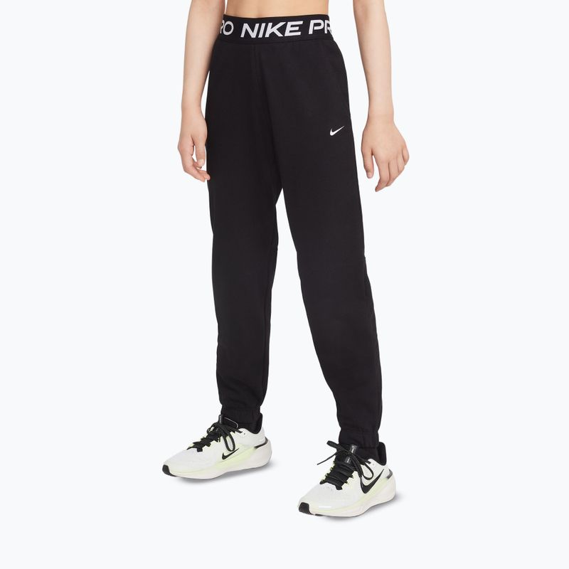 Detské nohavice Nike Pro Fleece black/black/black/white