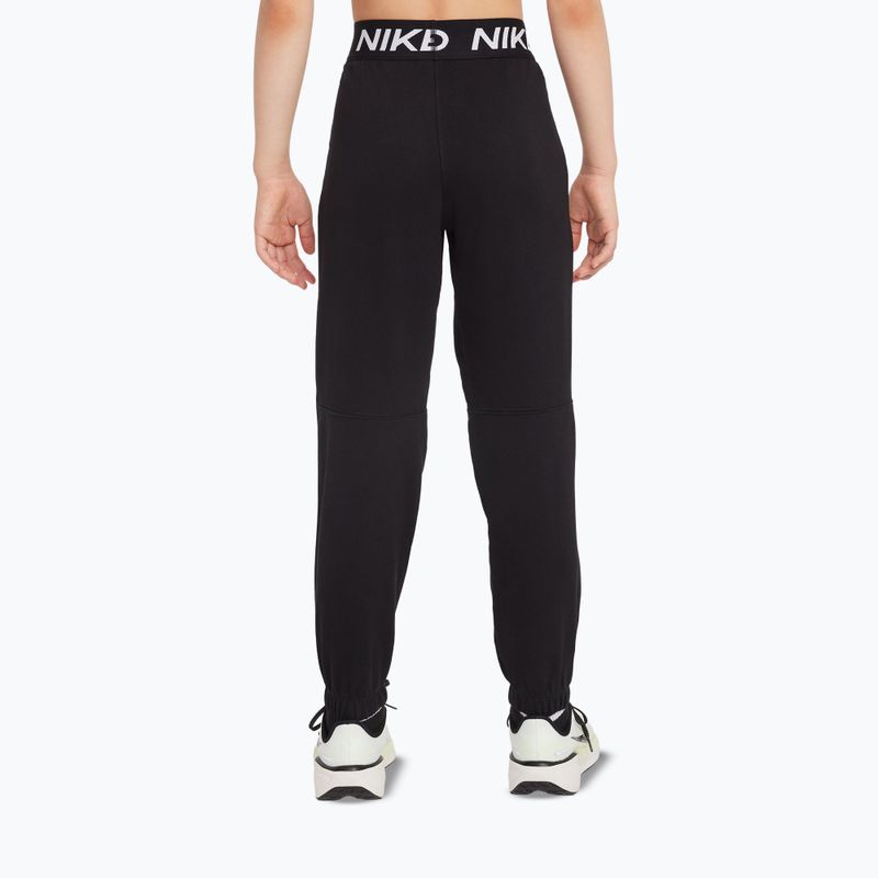 Detské nohavice Nike Pro Fleece black/black/black/white 3