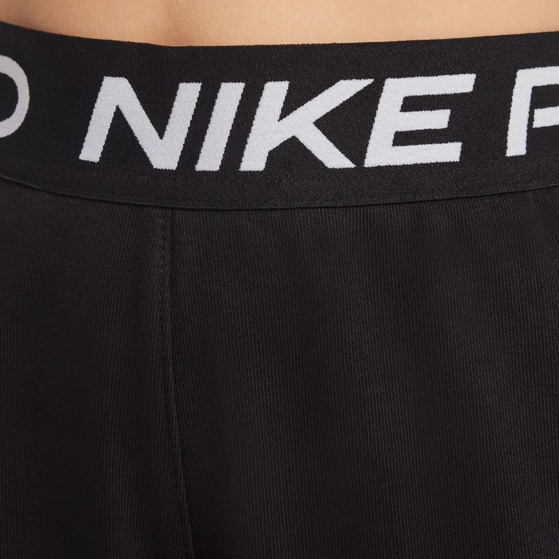 Detské nohavice Nike Pro Fleece black/black/black/white 5