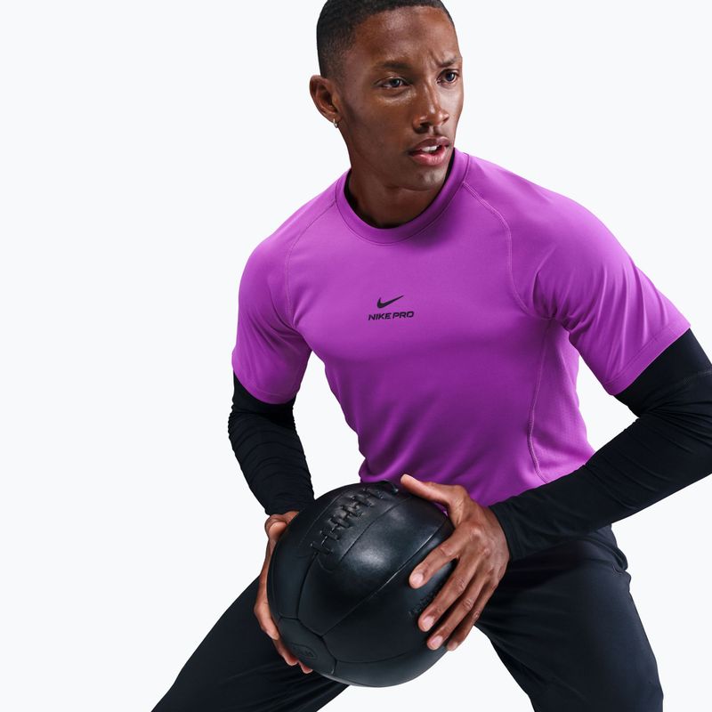 Pánske tréningové tričko Nike Pro Training Dri-Fit vivid purple/black 6