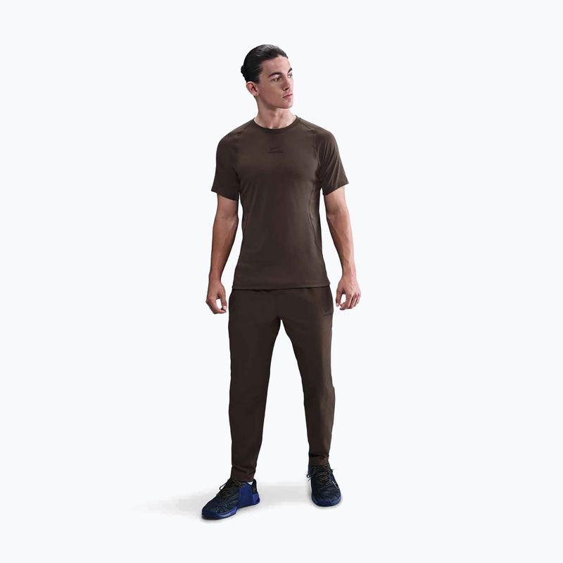 Pánske tréningové tričko Nike Pro Training Dri-Fit baroque brown/black 2