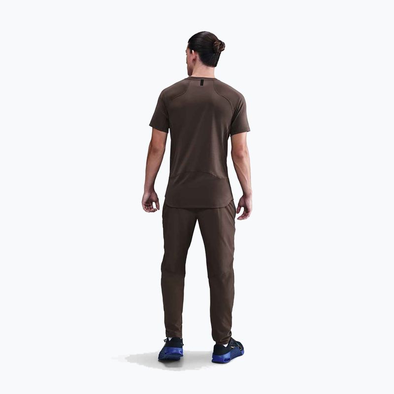 Pánske tréningové tričko Nike Pro Training Dri-Fit baroque brown/black 3