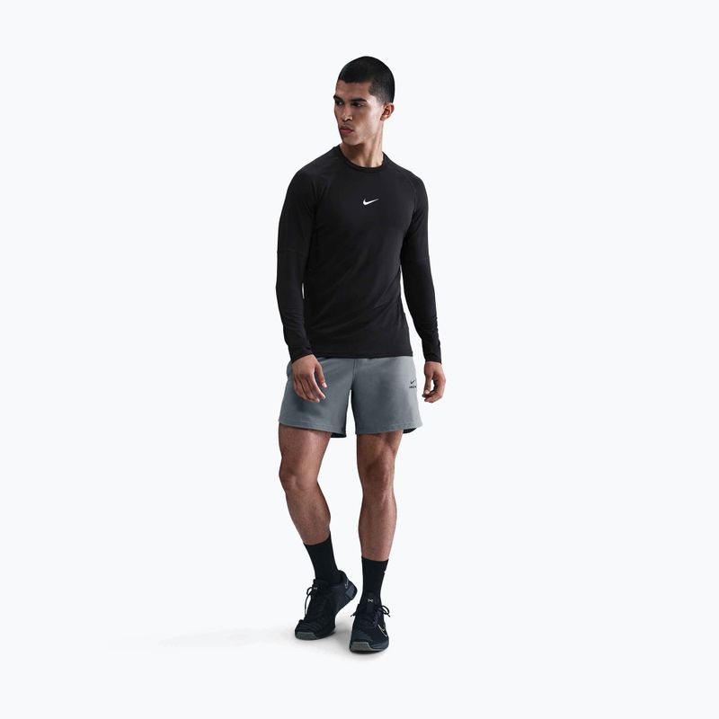Pánske šortky Nike Pro Training Dri-Fit 6" smoke grey/black 2
