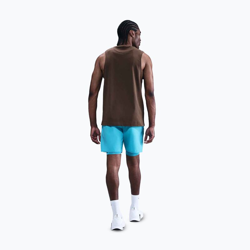 Pánske tričko Nike Primary Dri-Fit Versatile baroque brown/baroque brown 3