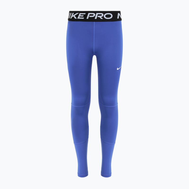 Detské legíny Nike Pro Dri-FIT comet blue/black/white 7