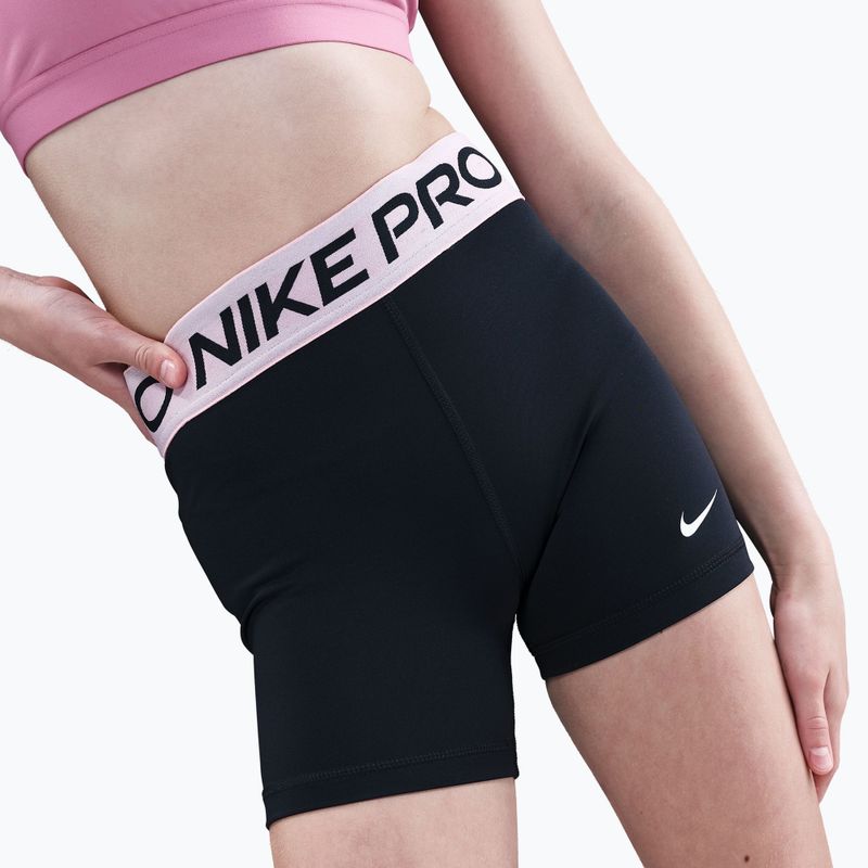 Detské šortky Nike Pro black/med soft pink/white 6