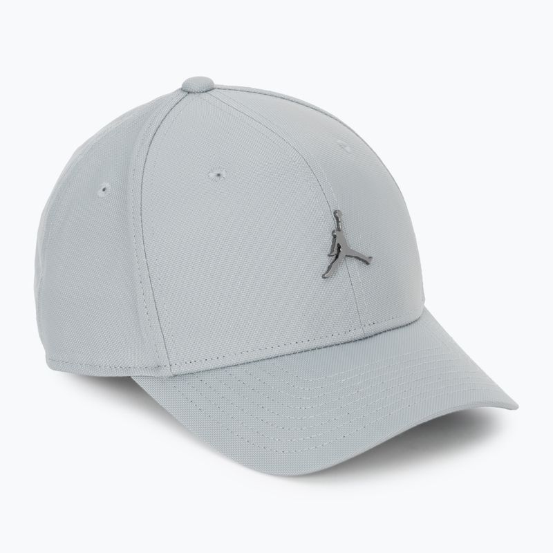 Šiltovka Nike Jordan Rise Structured Metal Jumpman light smoke grey/R511