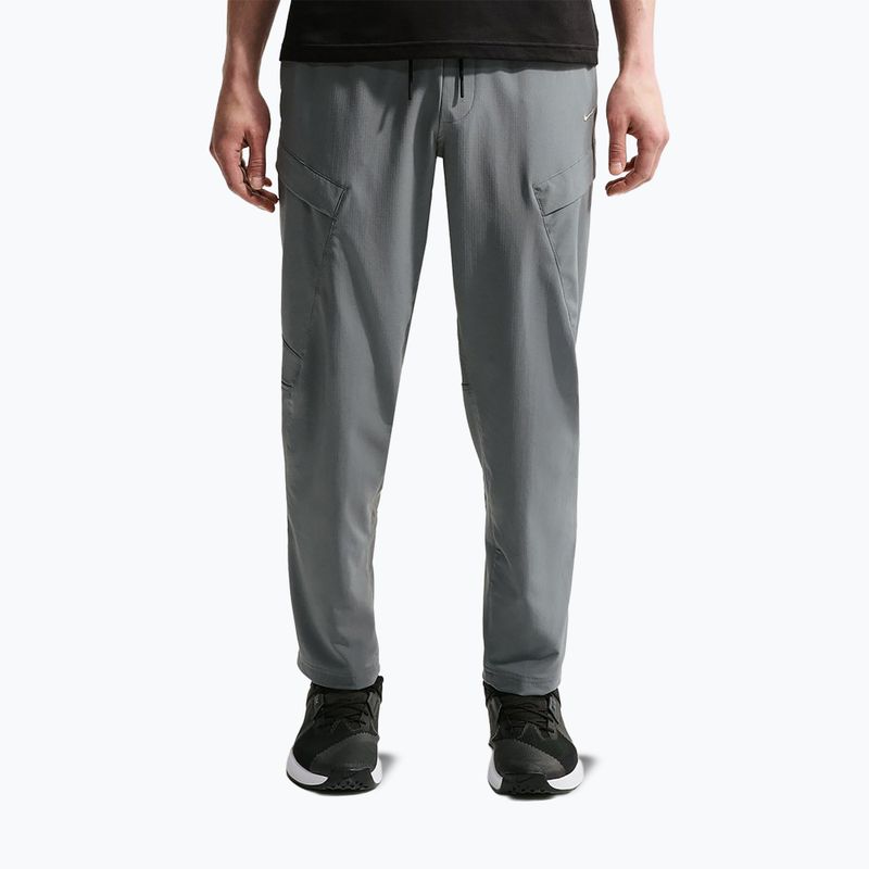 Pánske nohavice Nike Unlimited smoke grey/black/smoke grey 8