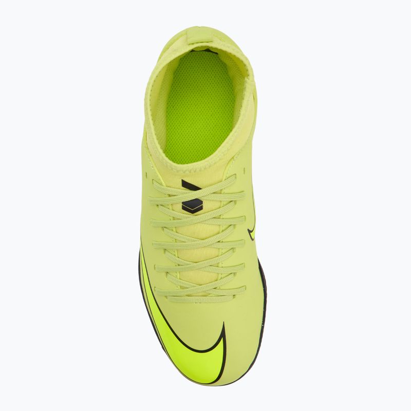 Detské kopačky Nike Mercurial Superfly 10 Club limelight/hyper crimson/volt 5