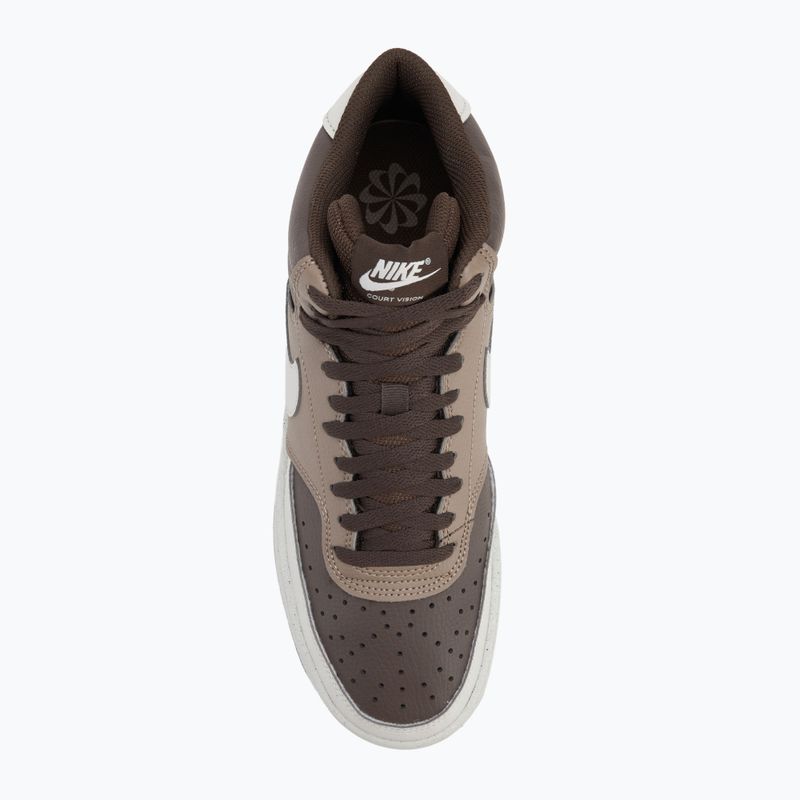Pánske topánky Nike Court Vision Mid Next Nature baroque brown/mink brown/light bone 5