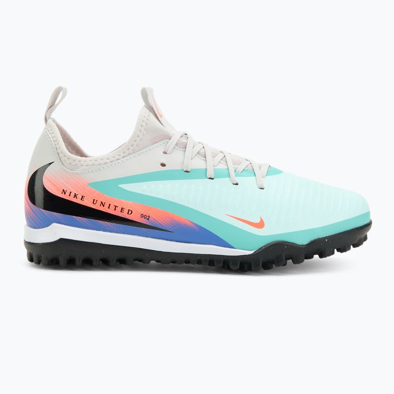 Detské kopačky Nike United Phantom 6 Low Academy Jr TF pistachio frost/hyper orange 2