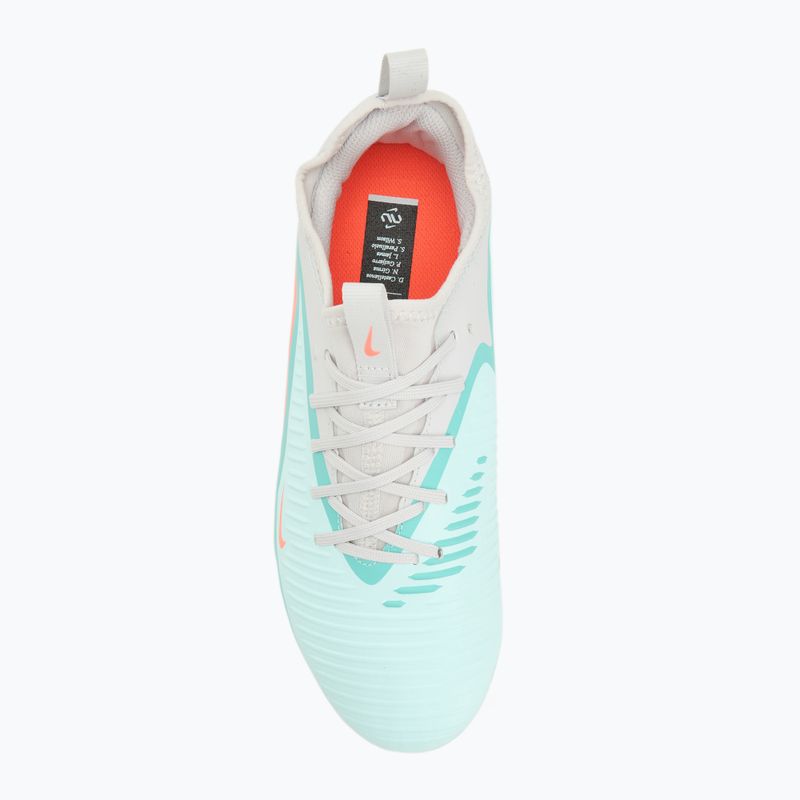 Pánske kopačky Nike United Phantom 6 Low Academy Jr FG/MG pistachio frost/hyper orange 5