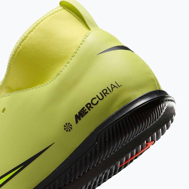 Detské futbalové kopačky Nike Mercurial Superfly 10 Club limelight/hyper crimson/volt 15