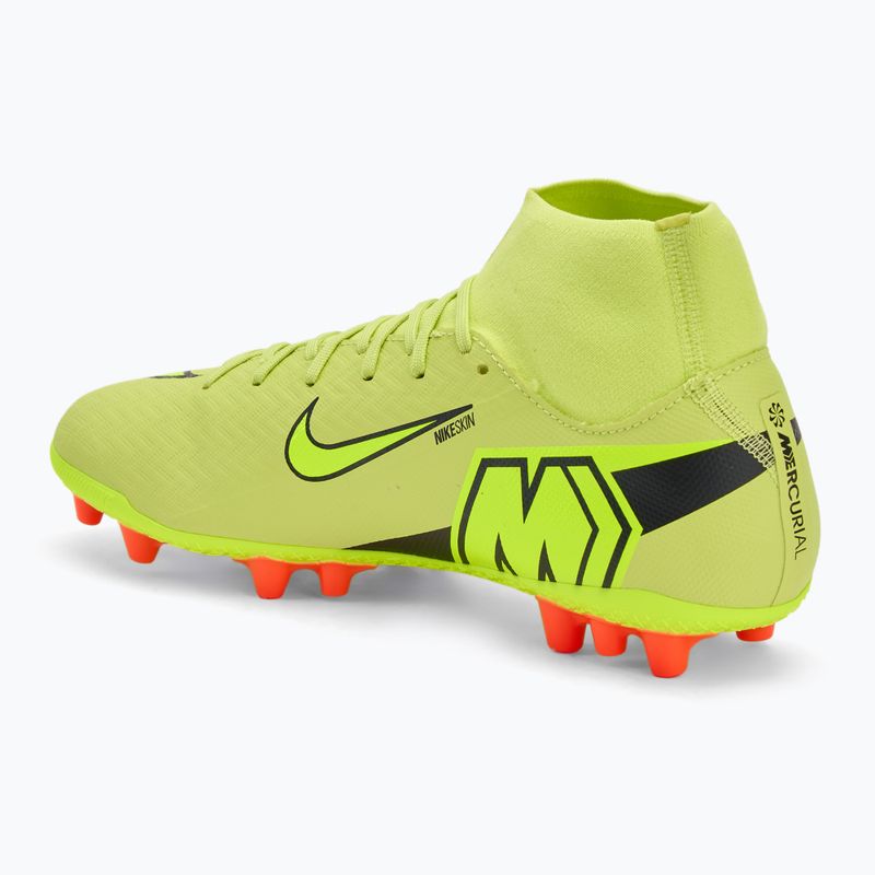 Pánske kopačky Nike Mercurial Superfly 10 Academy AG limelight/hyper crimson/volt 3