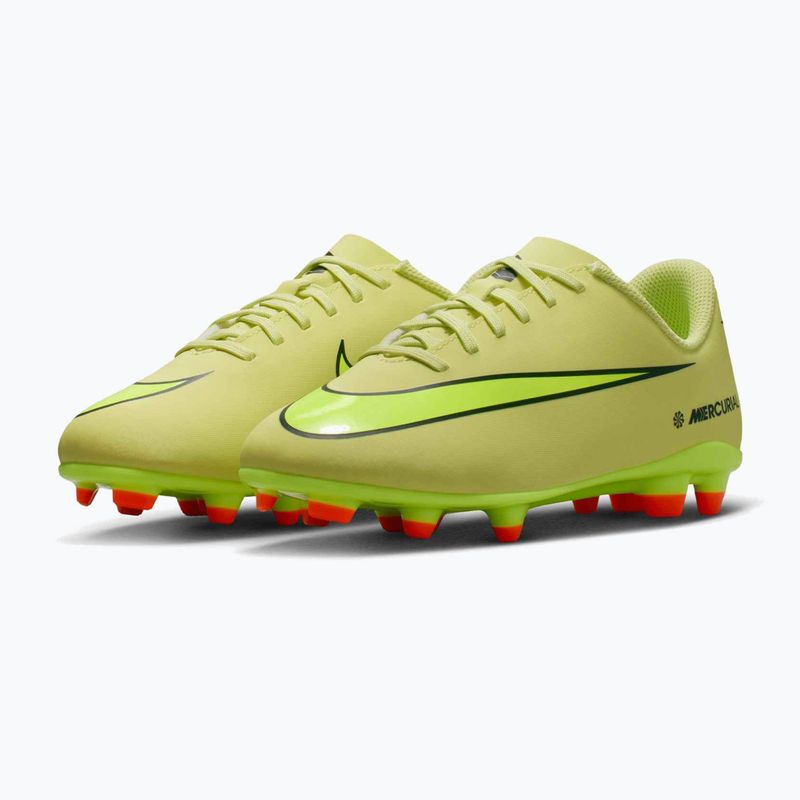 Detské futbalové kopačky Nike Mercurial Vapor 16 Club FG/MG limelight/hyper crimson/volt 3