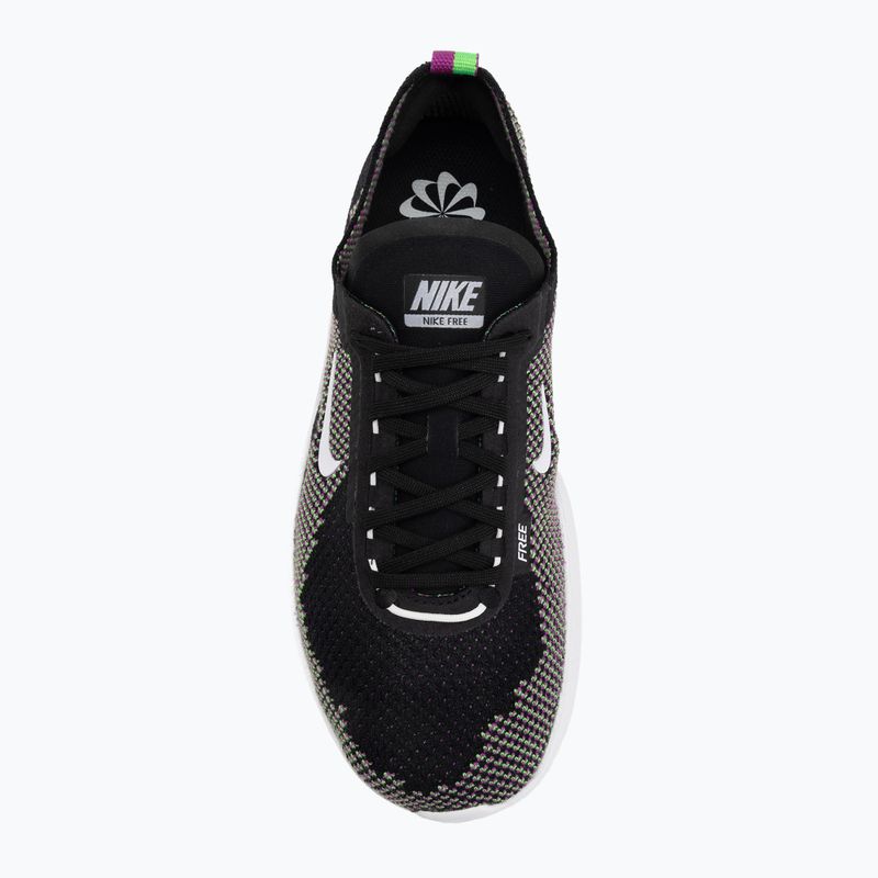 Pánske tréningové topánky Nike Free 2025 black/white/green strike/vivid purple 5