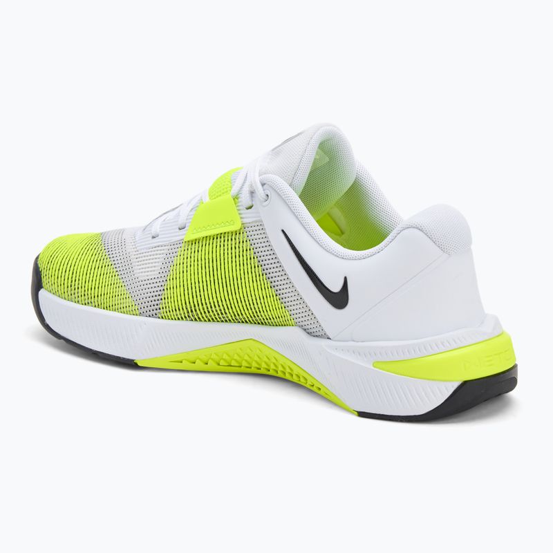 Pánske vzpieračské topánky Nike Metcon 10 white/volt/black 3