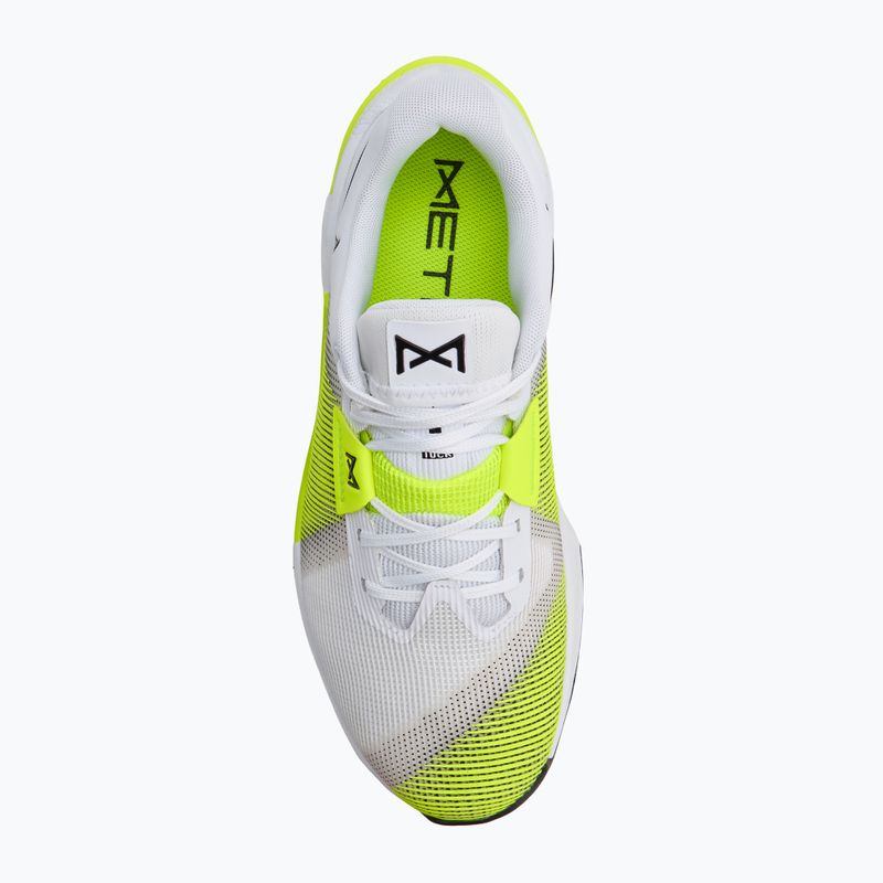 Pánske vzpieračské topánky Nike Metcon 10 white/volt/black 5