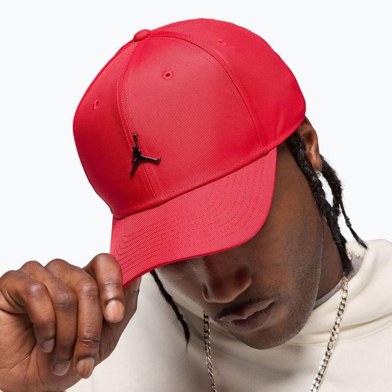 Šiltovka Nike Jordan Rise Structured Metal Jumpman gym red/r511 8