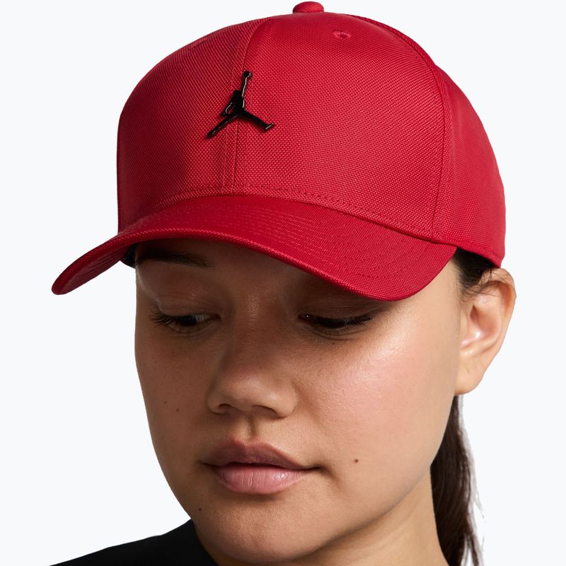 Šiltovka Nike Jordan Rise Structured Metal Jumpman gym red/r511 9