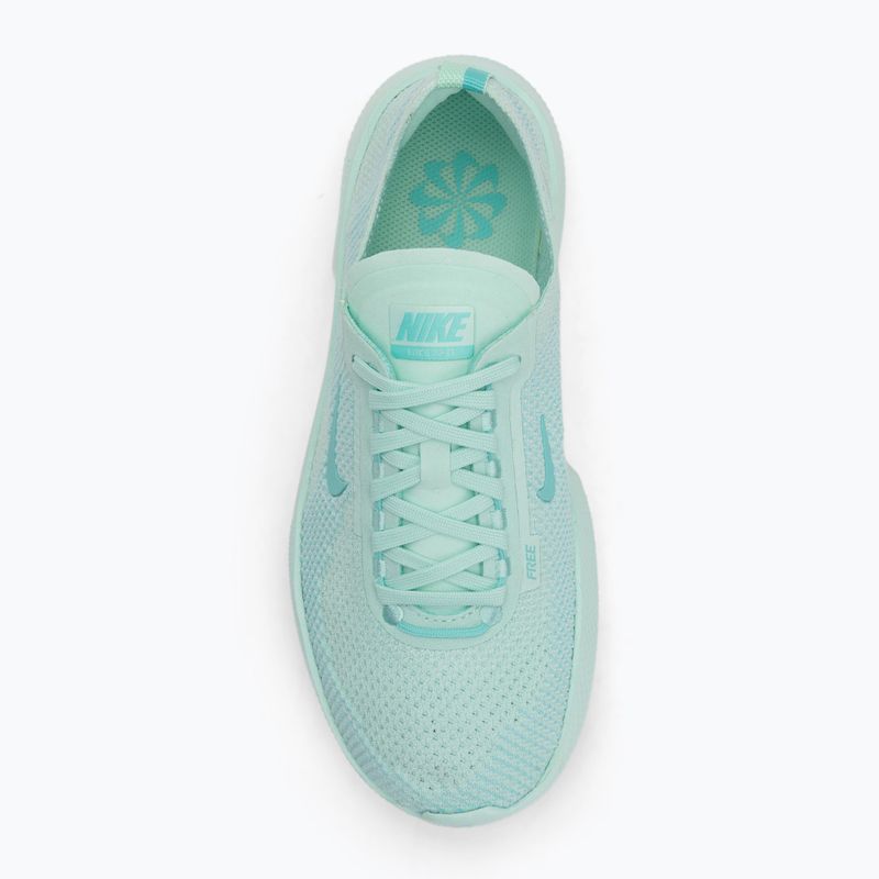 Dámske tréningové topánky Nike Free 2025 mint foam/bleached turquoise/glacier blue 5