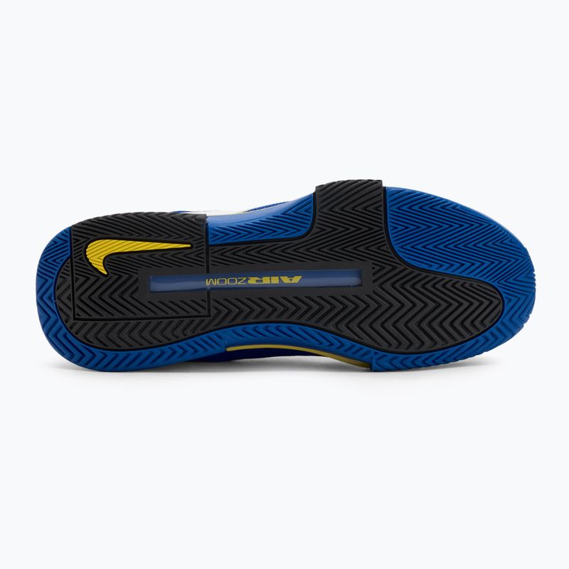 Pánske tenisové topánky Nike Zoom GP Challenge 1 racer blue / white / black / lightening 4