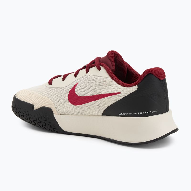 Dámske tenisové topánky Nike Vapor Lite 3 pale ivory / rush pink / sail / team red 3