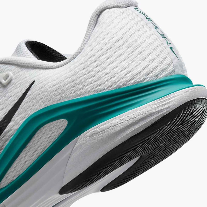 Pánske tenisové topánky Nike Vapor 12 white / black / radiant emerald 16