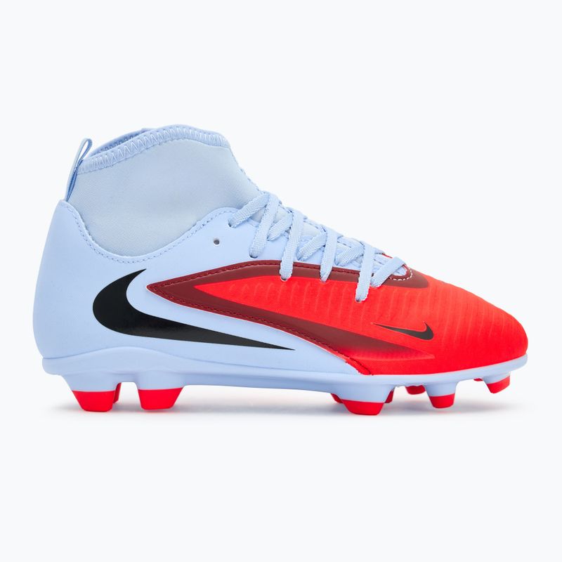 Detské  kopačky Nike Phantom 6 High Club FG/MG royal tint/bright crimson 2