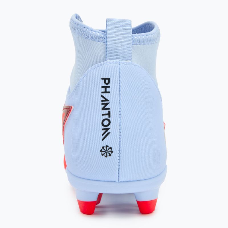 Detské  kopačky Nike Phantom 6 High Club FG/MG royal tint/bright crimson 6