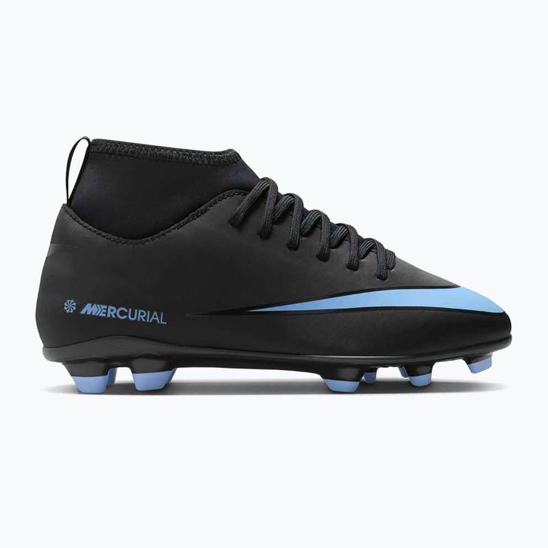 Detské  kopačky Nike Mercurial Superfly 10 Club FG/MG black/ice blue 8
