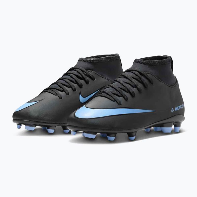 Detské  kopačky Nike Mercurial Superfly 10 Club FG/MG black/ice blue 10