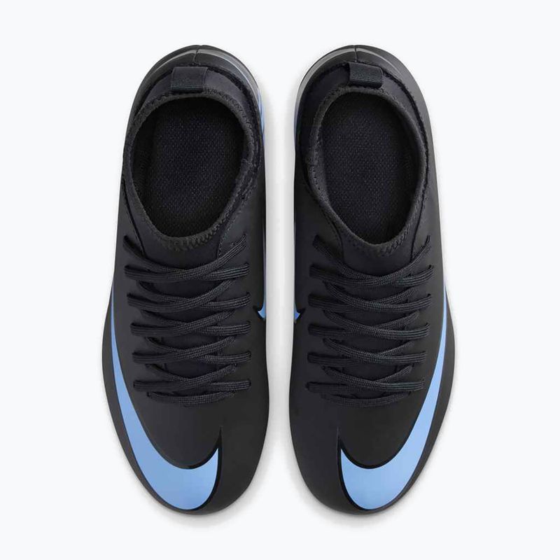 Detské  kopačky Nike Mercurial Superfly 10 Club FG/MG black/ice blue 12