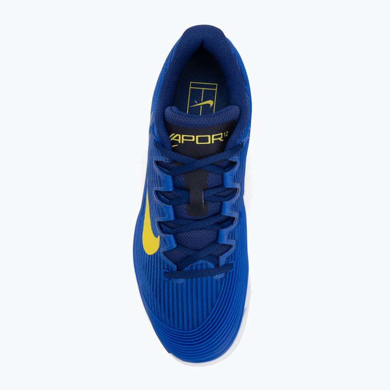 Pánske tenisové topánky Nike Vapor 12 racer blue / lightening / deep royal blue 5