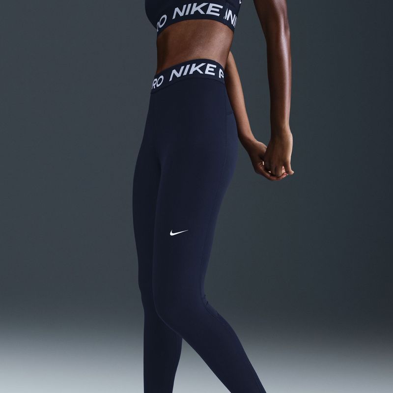 Dámske legíny Nike Pro 365 Tight midnight navy/white 6