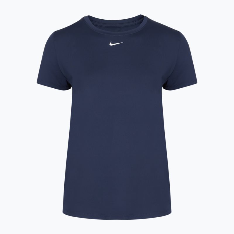 Dámske tréningové tričko Nike One Classic Dri-Fit midnight navy/white 4