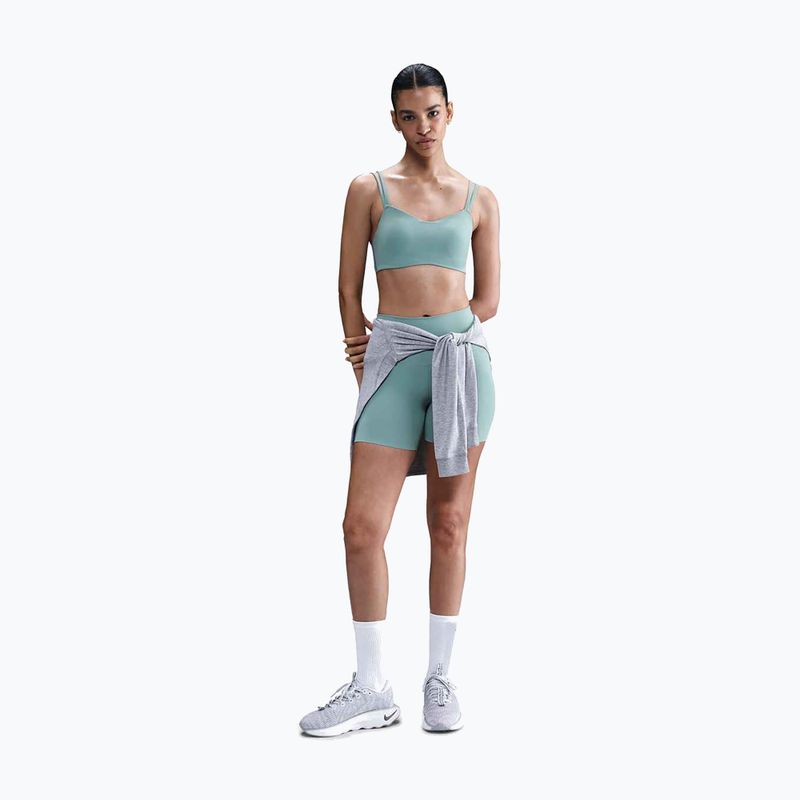 Fitness podprsenka Nike Zenvy Strappy 017 cannon/white 2
